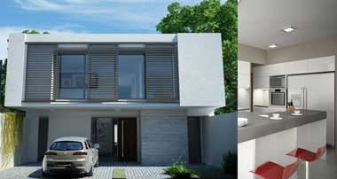 Render fotorrealistico, diseño 3d dibujado para ct arquitectura de la casa terralagos
